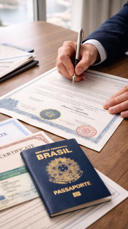 banner registro de casamento